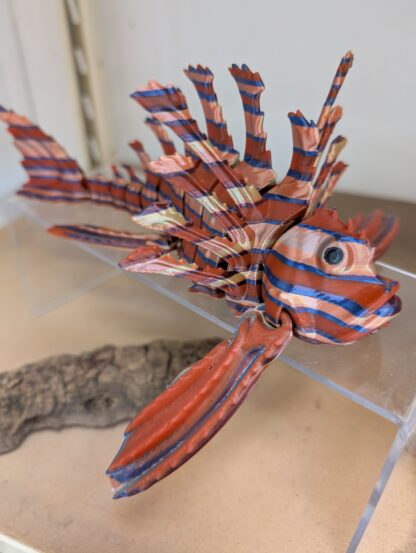 poisson lion, impression 3d, 3d-opale.fr