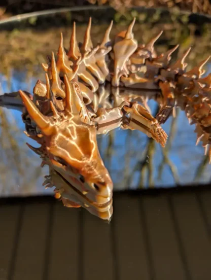 Squelette de dragon, impression 3d, 3d-opale.fr